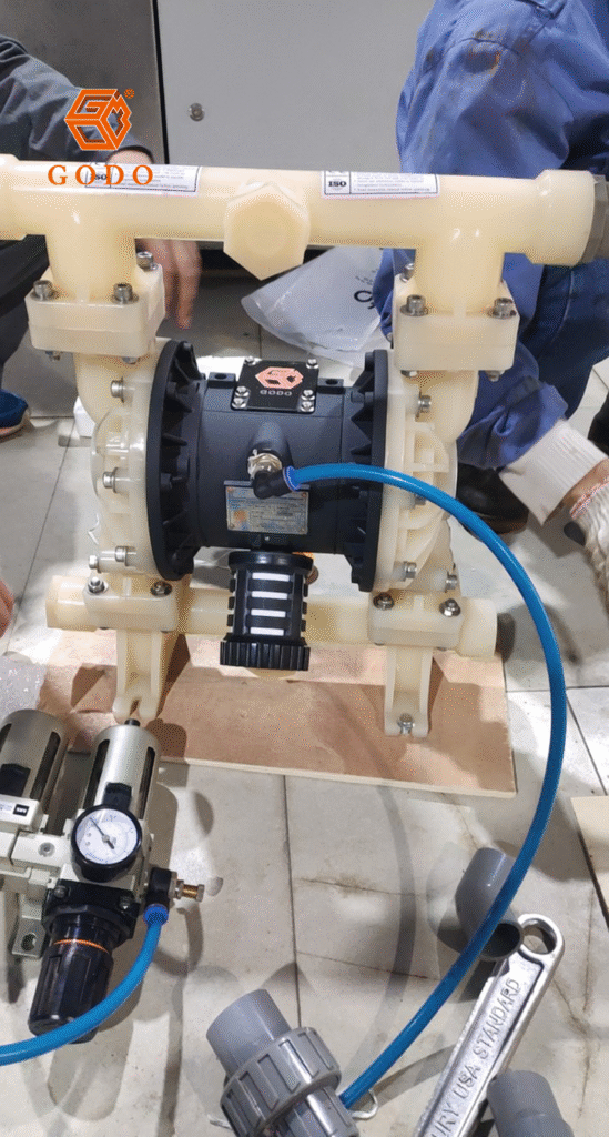 Ứng dụng của bơm màng khí nén